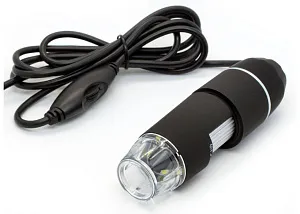 USB-микроскоп цифровой CS02 50–1000x 2 Мпикс, изображение 1