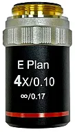 Объектив фазовый планахроматический Levenhuk 4x/0,10, беск/0,17