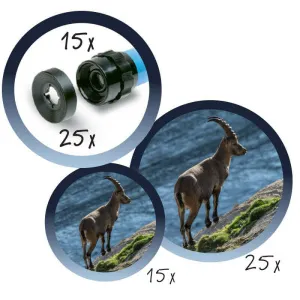 Телескоп детский настольный Navir 15x c дополнительной линзой на 25x, изображение 2