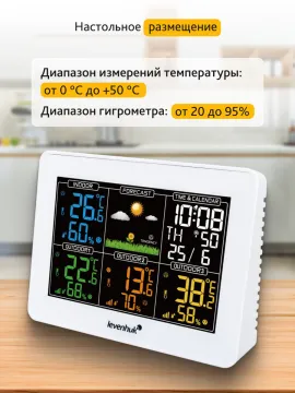 Метеостанция Levenhuk Wezzer PLUS LP60, изображение 14