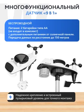 Метеостанция Levenhuk Wezzer PRO LP200, изображение 17