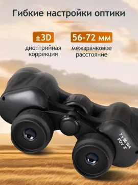 Бинокль Levenhuk New Atom 7x35, изображение 17