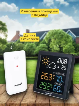 Термогигрометр Levenhuk Wezzer BASE L80, изображение 15