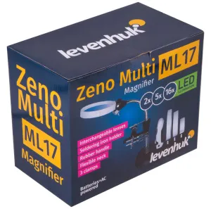 Мультилупа Levenhuk Zeno Multi ML17, черная, изображение 12
