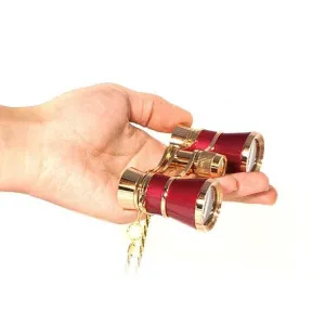 Бинокль театральный STURMAN 3x25, красный, изображение 3