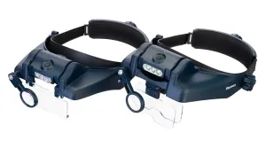 Лупа налобная с аккумулятором Levenhuk Discovery Crafts DHR 10, изображение 2