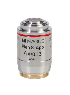 Набор объективов люминесцентных MAGUS FL S-APO60 PlanF S-Apo 4х/10х/20х/40х/100х ми ∞/0,17 H60 мм, изображение 3