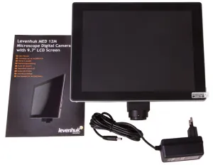 Камера цифровая Levenhuk MED 12 Мпикс с ЖК-экраном 9,7" для микроскопов, изображение 2