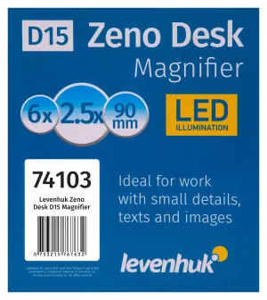 Лупа настольная Levenhuk Zeno Desk D15, изображение 12