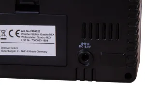 Метеостанция Bresser Thermo Hygro Quadro NLX с тремя датчиками, изображение 8