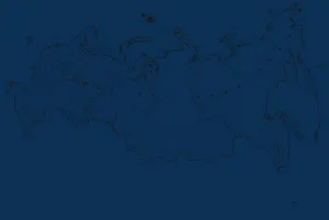 Карта Российской Федерации, светящаяся в темноте, настенная, сувенирное издание, изображение 2