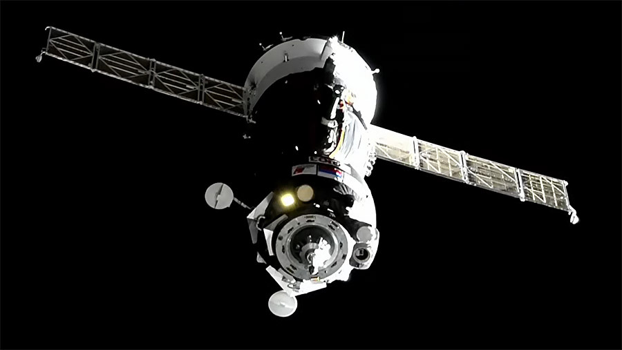 «Союз МС-24»: экипаж двух стран «Союз МС-24»: экипаж двух стран